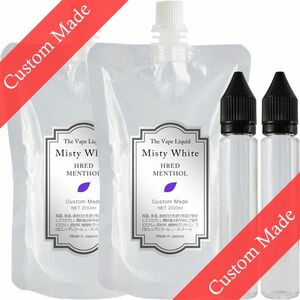 MisyWhite 400ml オーダーメイド ハードメンソールリキッド プルームテックプラス with2 VAPE