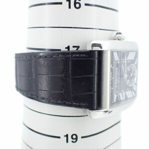 Cartier カルティエ タンクMC 3589 黒文字盤 スモールセコンド スモセコ 裏スケ メンズ 自動巻き 稼動品の画像10