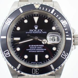 ROLEX ロレックス 16610 サブマリーナ X番 自動巻き 腕時計 メンズ 稼動品の画像1