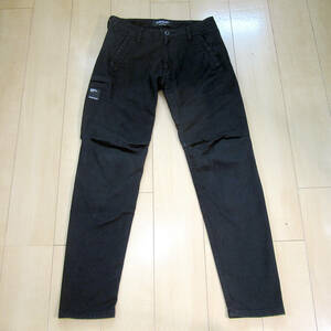 DAINESE CHINOS TEX PANTS 31 ブラック ダイネーゼ スリム チノ カジュアルパンツ