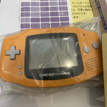 ゲームボーイアドバンス　■ほぼ　新品未使用　希少カラー　オレンジ　激レア　GBC 任天堂 説明書 箱　Nintendo ニンテンドー ゲームボーイ_画像2