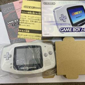 ゲームボーイアドバンス ■ほぼ　新品未使用　ホワイト　レア　GBC 任天堂 説明書 箱　Nintendo ニンテンドー　ゲームボーイ　極美品