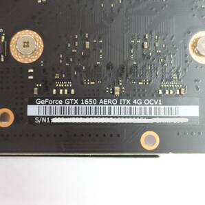 ★msi NVIDIA GEFORCE GTX1650 4GB★グラフィックボード 中古品 通電確認済み G004の画像8