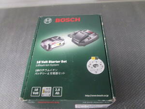 BOSCH 18V リチウムイオン バッテリー＆充電器セット AL 1830CV