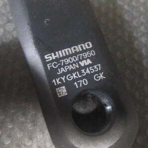 Shimano DURA-ACE カセットスプロケット CS-7900/ クランク SG-X52B FC-7900 / ブレーキ BR-7800 セット 現状の画像5