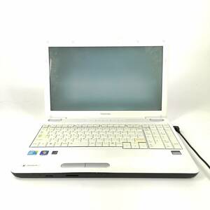 ジャンク ノートパソコン 東芝 dynabook EX/55LWHJ 画面不良 メモリ4GB、HDDなしJ00023 ノートPC 