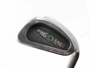 □送料無料 PING EYE2 + ピンアイ２プラス 緑目 グリーン ウェッジ SW 純正スチールシャフト PING KT-SHAFT 4-10-12@140□