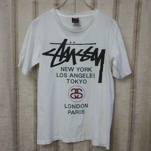 ■STUSSY ステューシー local color Tシャツ 都市 アメカジ world tour カットソー