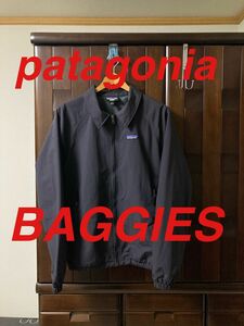 良品 patagonia パタゴニア バギーズジャケット ブルゾン ナイロンジャケット 28152 インクブラック メンズS