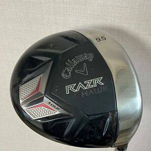 Callaway キャロウェイ RAZR HAWK ドライバー 9.5 S ウッド グリップ良好 ( PARADYM MAVRIK EPIC GREAT BIG BERTHA )の画像1