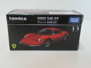 トミカプレミアム 13 ディーノ 246 GT DINO TOMICA PREMIUM タカラトミー ミニカー 車 新品未使用