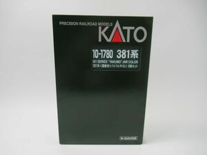 KATO 10-1780 381系 国鉄色リバイバルやくも 6両セット YAKUMO N-GAUGE N-ゲージ カトー 鉄道模型 車両 列車 未使用品
