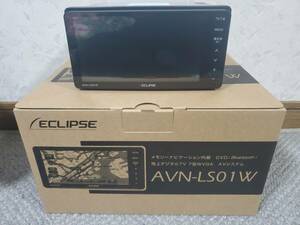 イクリプス AVN-LS01W フルセグTV/Bluetooth/DVD/CD 7型ナビ フルセグ200ｍｍワイドサイズ 2020年版地図　バックカメラ（BEC113）付き