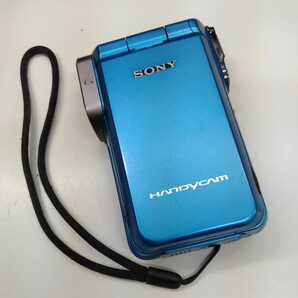 ★ SONY Handycam Optical Steady Shot HDR-GW77 などと記された デジタルビデオカメラ １円スタート ソニー ハンディカムの画像1