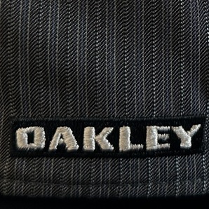 【未使用品】316KF 上品★OAKLEY オークリー キャップ 帽子CAP 限定1個！上品で高級感のあるデザインのポリエステル素材♪《SIZE 61㎝位》の画像9