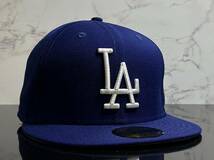 【未使用品】185KB 訳あり★NEW ERA 59FIFTY×MLB ロサンゼルス ドジャース Los Angeles Dodgers キャップ 大谷翔平《SIZE 7 3/4・61.5㎝》_画像2