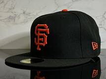 【未使用品】12A★NEW ERA 59FIFTY×MLB サンフランシスコ ジャイアンツ San Francisco Giants キャップ 帽子 CAP《SIZE 7 3/8・58.7㎝》_画像1