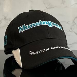 【未使用品】210KA★Munsingwear マンシングウェア ゴルフ キャップ 帽子 CAP 上品で高級感のあるデザインのコットン素材♪《FREEサイズ》の画像2