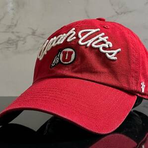 【未使用品】326KA クール★’47BRAND ’47ブランド×NCAA ユタ ユーツ Utah Utes U.Sカレッジ キャップ 帽子 CAP 限定1個！《FREEサイズ》の画像1