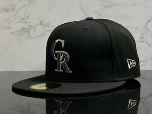 【未使用品】16E★NEW ERA ニューエラ 59FIFTY×MLB コロラド ロッキーズ Colorado Rockies コラボ キャップ 帽子《SIZE 7 1/2・59.6㎝》