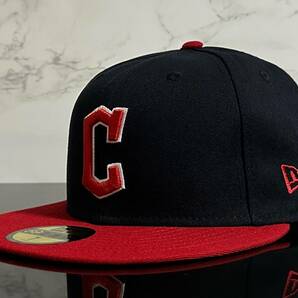 【未使用品】31E★NEW ERA 59FIFTY×MLBクリーブランド ガーディアンズCleveland Guardians キャップ 帽子 CAP《SIZE 7 1/8・56.8㎝》の画像1