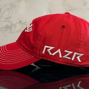 【未使用品】33A 希少★Callaway Golf キャロウェイ ゴルフ キャップ 帽子CAP 希少でお洒落なレッドにRAZRのシリーズロゴ♪《FREEサイズ》の画像3