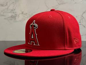 【未使用品】216KD★NEW ERA 59FIFTY×MLB LosAngeles Angels ロサンゼルス エンジェルス キャップ 帽子 大谷翔平《SIZE 7 5/8・60.6㎝》