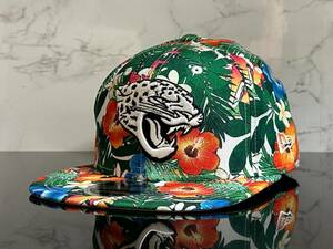 【未使用品】55F★NEW ERA ニューエラ 9FIFTY×NFL ジャクソンビル・ジャガーズ Jacksonville Jaguars コラボ キャップ 帽子《FREEサイズ》