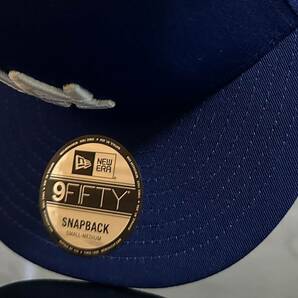 【未使用品】192KA 訳あり★NEW ERA 9FIFTY×MLB ロサンゼルスドジャース Los Angeles Dodgers コラボキャップ 帽子 CAP《S-M FREEサイズ》の画像7