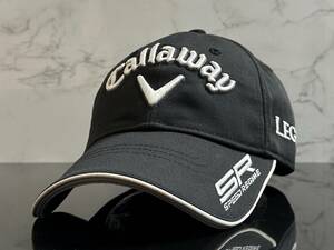 【未使用品】205KF 上品★Callaway Golf キャロウェイ ゴルフ キャップ 帽子 CAP 上品で高級感のあるブラックにシリーズロゴ《FREEサイズ》