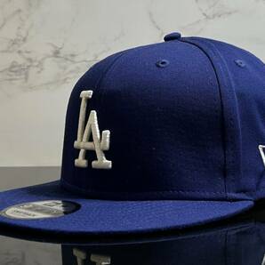 【未使用品】192KA 訳あり★NEW ERA 9FIFTY×MLB ロサンゼルスドジャース Los Angeles Dodgers コラボ キャップ 帽子《M-L FREEサイズ》の画像1