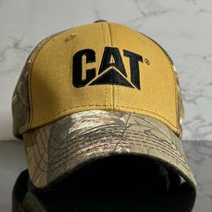 【未使用品】156K★Caterpillar CAT キャタピラーキャップ CAP 帽子 DRI・DUCK製のコットン素材にREALTREE製ウット系迷彩柄《FREEサイズ》の画像1