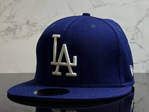 【未使用品】185KB ★NEW ERA 59FIFTY×MLB ロサンゼルス ドジャース Los Angeles Dodgers キャップ 帽子 大谷翔平《SIZE 7・55.8㎝》