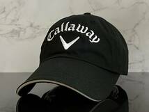 【未使用品】67D 上品★Callaway Golf キャロウェイ ゴルフ キャップ 帽子CAP 上品で高級感のあるデザインのコットン素材♪《FREEサイズ》_画像2