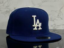 【未使用品】18D★NEW ERA 59FIFTY×MLB ロサンゼルス ドジャース Los Angeles Dodgers コラボキャップ 大谷翔平《SIZE 7 1/4・57.7㎝》_画像3