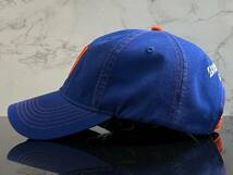【未使用品】285KB★BRIDGESTONE GOLF ブリジストン ゴルフキャップ 帽子 CAP クールなブルーのコットン素材にオレンジロゴ《FREEサイズ》_画像5