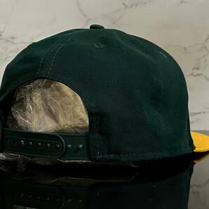 【未使用品】31F★NEW ERA ニューラ 9FIFTY×MLB オークランド アスレチックス Oakland Athletics キャップ 帽子《サイズ MEDIUM-LARGE》の画像7