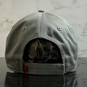 【未使用品】306KD 上品★OAKLEY オークリー キャップ 帽子 CAP 上品で高級感のあるグレーのコットン素材にブラックロゴ♪《FREEサイズ》の画像6