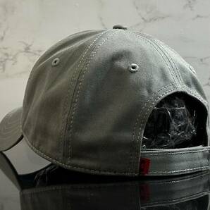 【未使用品】306KD 上品★OAKLEY オークリー キャップ 帽子 CAP 上品で高級感のあるグレーのコットン素材にブラックロゴ♪《FREEサイズ》の画像5