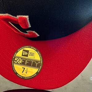 【未使用品】29C 訳あり★NEW ERA 59FIFTY×MLB クリーブランド ガーディアンズ Cleveland Guardians コラボ 帽子《SIZE 7 1/4・57.7㎝》の画像9