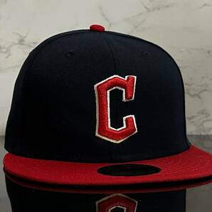 【未使用品】29C 訳あり★NEW ERA 59FIFTY×MLB クリーブランド ガーディアンズ Cleveland Guardians コラボ 帽子《SIZE 7 1/4・57.7㎝》の画像3