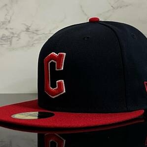 【未使用品】29C 訳あり★NEW ERA 59FIFTY×MLB クリーブランド ガーディアンズ Cleveland Guardians コラボ 帽子《SIZE 7 1/4・57.7㎝》の画像1