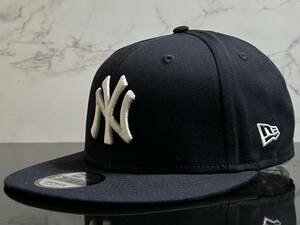 【未使用品】199K★NEW ERA ニューエラ 9FIFTY×MLB ニューヨーク ヤンキース New York Yankees コラボ キャップ 帽子 CAP 《FREEサイズ》