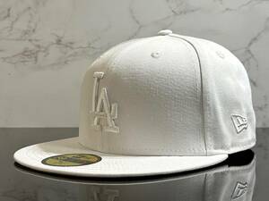 [ unused goods ]276KC*NEW ERA 59FIFTY×MLB Los Angeles doja-sLos Angeles Dodgers collaboration cap large . sho flat {SIZE 7 5/8*60.6.}