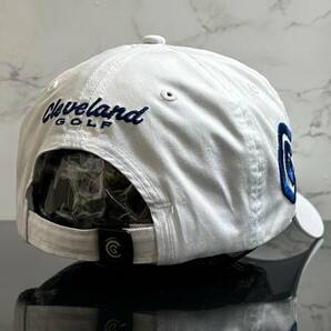 【未使用品】320KB★Cleveland GOLF クリーブランド ゴルフキャップ 帽子 CAP 上品で高級感のあるホワイトのコットン素材♪《FREEサイズ》の画像5