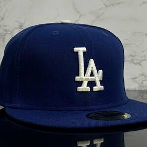 【未使用品】18D★NEW ERA 59FIFTY×MLB ロサンゼルス ドジャース Los Angeles Dodgers コラボキャップ 大谷翔平《SIZE 7 1/4・57.7㎝》の画像3