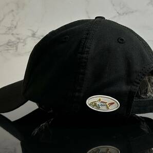 【未使用品】180K 訳あり★GREG NORMAN グレグ ノーマン ゴルフ キャップ 帽子 上品で高級感のあるブラックのコットン素材《FREEサイズ》の画像1