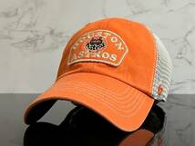 【未使用品】340KE★’47BRAND×MLB ヒューストン・アストロズHouston Astros コラボキャップ 帽子 CAP 限定1個！《伸縮前57㎝～62㎝位迄》_画像1