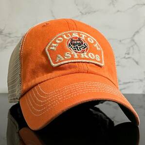 【未使用品】340KE★’47BRAND×MLB ヒューストン・アストロズHouston Astros コラボキャップ 帽子 CAP 限定1個！《伸縮前57㎝～62㎝位迄》の画像3