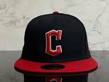 【未使用品】31E★NEW ERA 59FIFTY×MLBクリーブランド ガーディアンズCleveland Guardians キャップ 帽子 CAP《SIZE 7 1/8・56.8㎝》_画像2